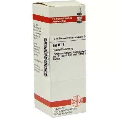 IRIS D 12 Seyreltme, 20 ml IRIS D 12 Seyreltme, 20 ml