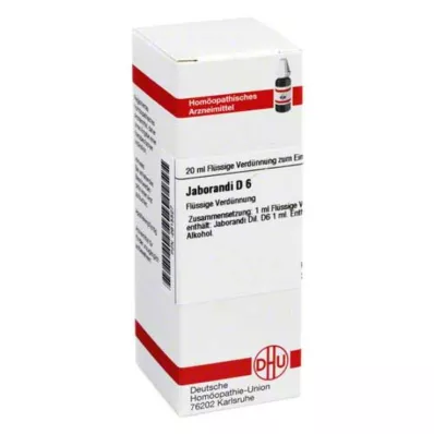 JABORANDI D 6 Seyreltme, 20 ml JABORANDI D 6 Seyreltme, 20 ml