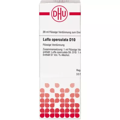 LUFFA OPERCULATA D 10 seyreltme, 20 ml LUFFA OPERCULATA D 10 seyreltme, 20 ml
