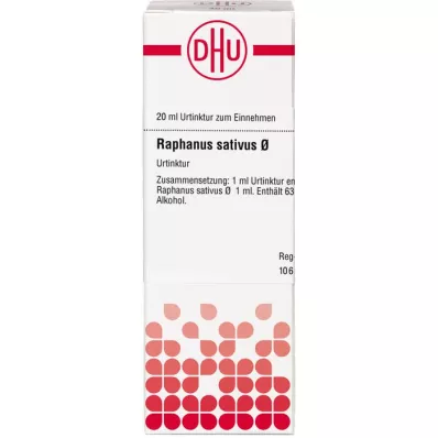 RAPHANUS SATIVUS Ana tentür, 20 ml