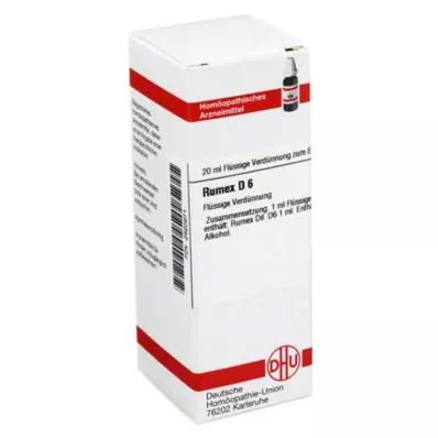 RUMEX D 6 Seyreltme, 20 ml
