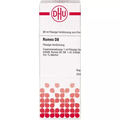 RUMEX D 8 Seyreltme, 20 ml