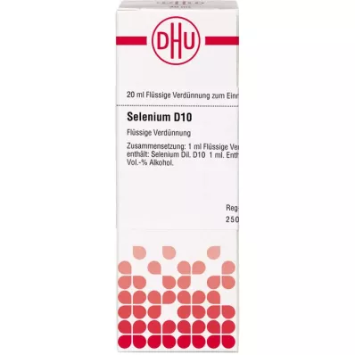 SELENIUM D 10 Seyreltme, 20 ml SELENIUM D 10 Seyreltme, 20 ml