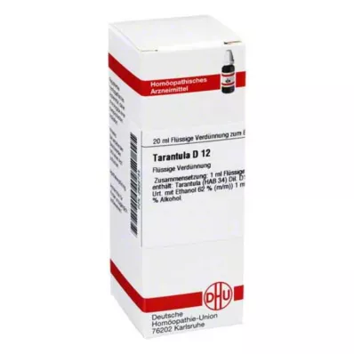 TARANTULA D 12 Seyreltme, 20 ml TARANTULA D 12 Seyreltme, 20 ml