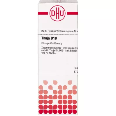 THUJA D 10 seyreltme, 20 ml