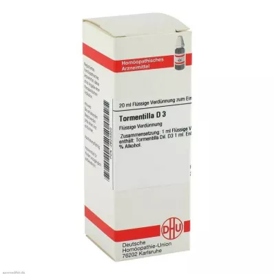 TORMENTILLA D 3 Seyreltme, 20 ml TORMENTILLA D 3 Seyreltme, 20 ml