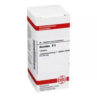 AESCULUS D 4 tablet, 80 adet