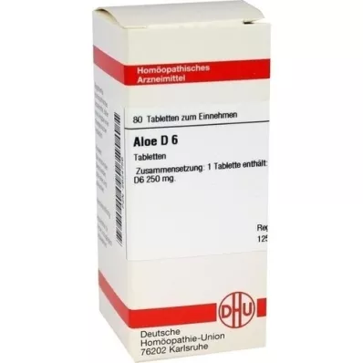 ALOE D 6 tablet, 80 adet ALOE D 6 tablet, 80 adet