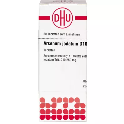 ARSENUM JODATUM D 10 tablet, 80 adet ARSENUM JODATUM D 10 tablet, 80 adet