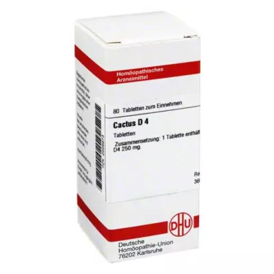 CACTUS D 4 tablet, 80 adet CACTUS D 4 tablet, 80 adet