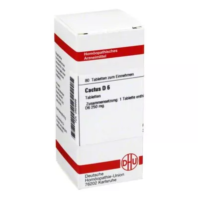 CACTUS D 6 tablet, 80 adet