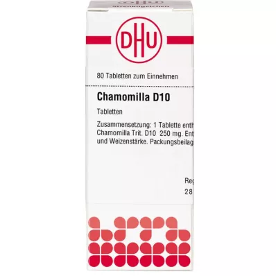 CHAMOMILLA D 10 tablet, 80 adet CHAMOMILLA D 10 tablet, 80 adet