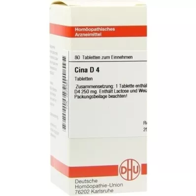 CINA D 4 tablet, 80 adet CINA D 4 tablet, 80 adet
