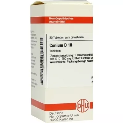 CONIUM D 10 tablet, 80 adet CONIUM D 10 tablet, 80 adet