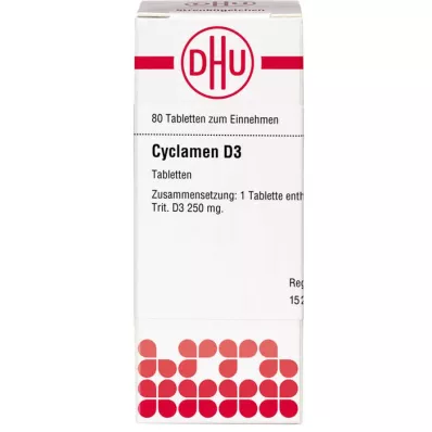 CYCLAMEN D 3 tablet, 80 adet CYCLAMEN D 3 tablet, 80 adet
