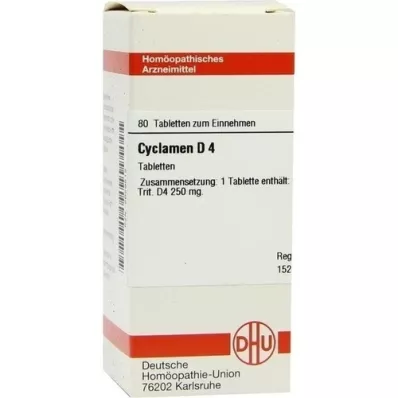 CYCLAMEN D 4 tablet, 80 adet CYCLAMEN D 4 tablet, 80 adet
