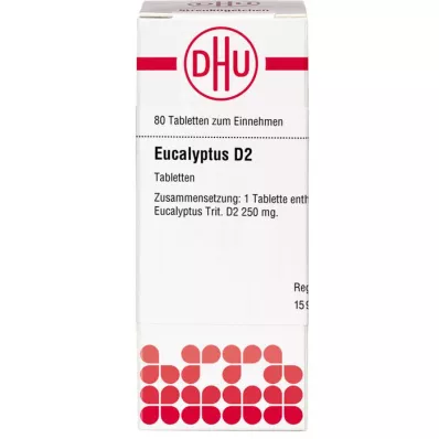 EUCALYPTUS D 2 tablet, 80 adet EUCALYPTUS D 2 tablet, 80 adet