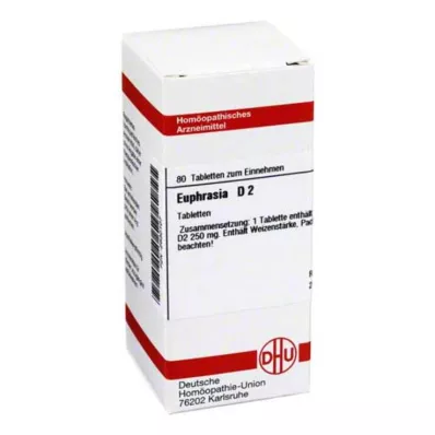EUPHRASIA D 2 tablet, 80 adet EUPHRASIA D 2 tablet, 80 adet