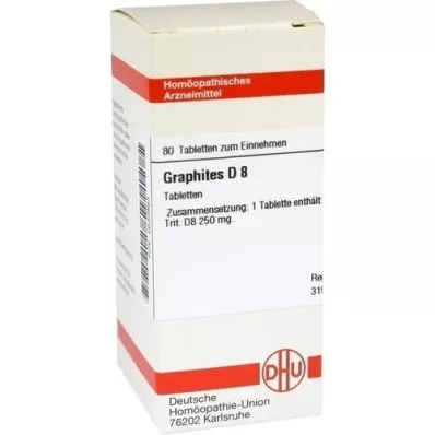 GRAPHITES D 8 tablet, 80 adet GRAPHITES D 8 tablet, 80 adet