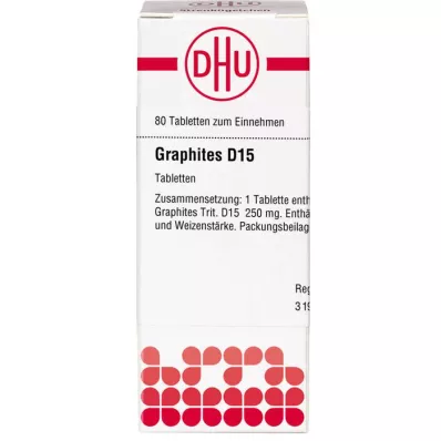 GRAPHITES D 15 tablet, 80 adet GRAPHITES D 15 tablet, 80 adet