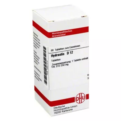 HYDRASTIS D 12 tablet, 80 adet HYDRASTIS D 12 tablet, 80 adet
