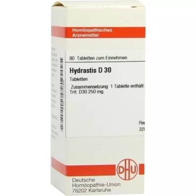 HYDRASTIS D 30 tablet, 80 adet HYDRASTIS D 30 tablet, 80 adet