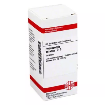 HYDROCOTYLE asiatica D 6 tablet, 80 adet