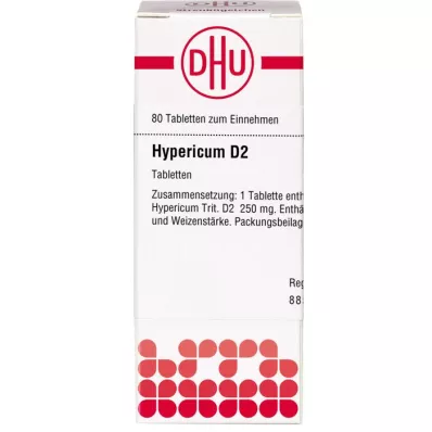 HYPERICUM D 2 tablet, 80 adet HYPERICUM D 2 tablet, 80 adet