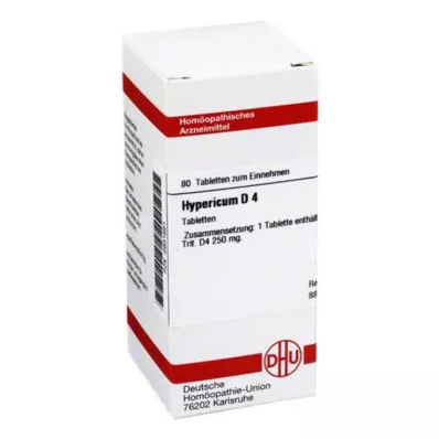 HYPERICUM D 4 tablet, 80 adet