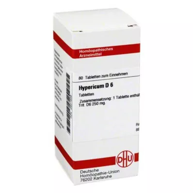 HYPERICUM D 6 tablet, 80 adet HYPERICUM D 6 tablet, 80 adet