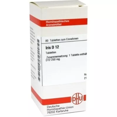 IRIS D 12 tablet, 80 adet