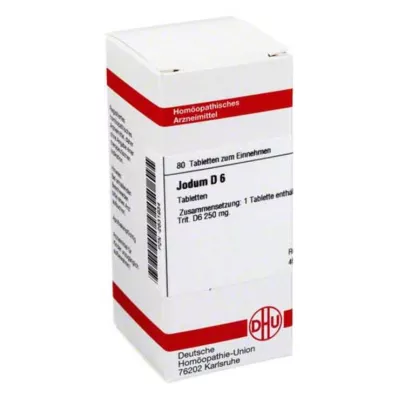 JODUM D 6 tablet, 80 adet