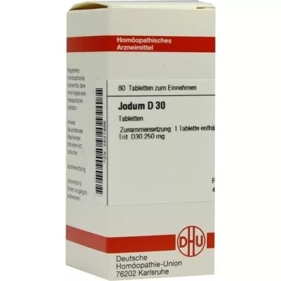 JODUM D 30 tablet, 80 adet JODUM D 30 tablet, 80 adet