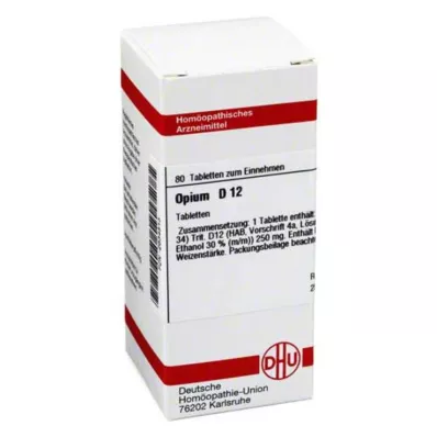 OPIUM D 12 tablet, 80 adet OPIUM D 12 tablet, 80 adet