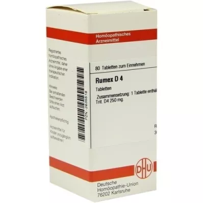 RUMEX D 4 tablet, 80 adet RUMEX D 4 tablet, 80 adet