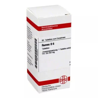 RUMEX D 6 tablet, 80 adet RUMEX D 6 tablet, 80 adet
