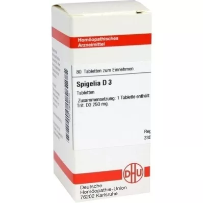 SPIGELIA D 3 tablet, 80 adet
