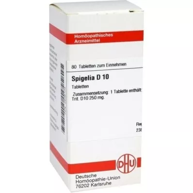 SPIGELIA D 10 tablet, 80 adet SPIGELIA D 10 tablet, 80 adet