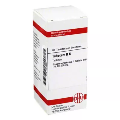 TABACUM D 6 tablet, 80 adet TABACUM D 6 tablet, 80 adet