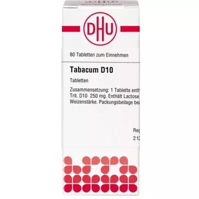TABACUM D 10 tablet, 80 adet