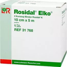 ROSIDAL Elko 10 cmx5 m kısa esneme bandajı, 2 adet