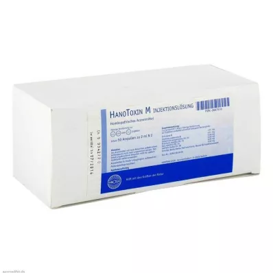 HANOTOXIN M enjeksiyonluk çözelti, 50X2 ml
