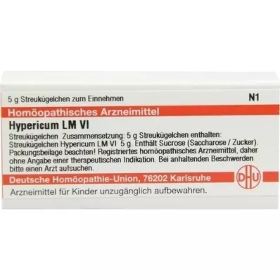 HYPERICUM LM VI Kürecikler, 5 g HYPERICUM LM VI Kürecikler, 5 g