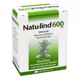 NATULIND 600 mg kaplı tabletler, 50 adet