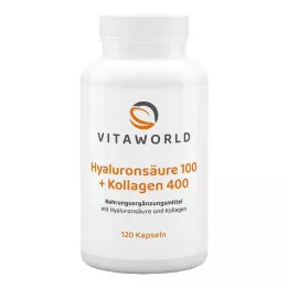 HYALURONSÄURE 100+Kolajen 400 kapsül, 120 adet