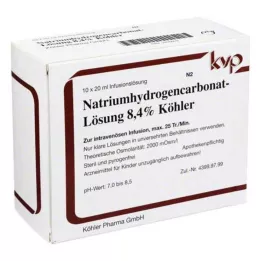 NATRIUMHYDROGENCARBONAT-Çözelti %8,4 Köhler, 10X20 ml