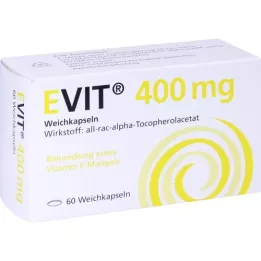 EVIT 400 yumuşak kapsül, 60 adet
