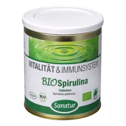 BIOSPIRULINA Organik su ürünleri yetiştiriciliği tabletlerinden, 1000 adet