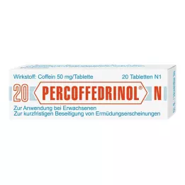 PERCOFFEDRINOL N 50 mg tabletler, 20 adet