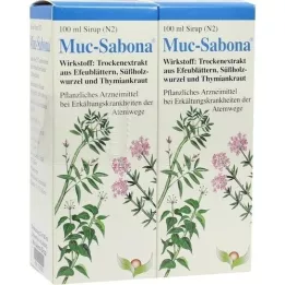 MUC SABONA Şurup, 2X100 ml